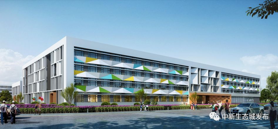 生态城将要建成的学校,生态城实验小学周边规划图