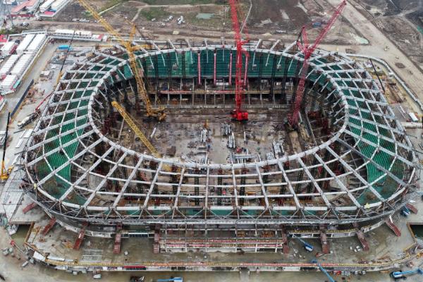 上海未来要建新的专业足球场,上海投资2700亿的基建