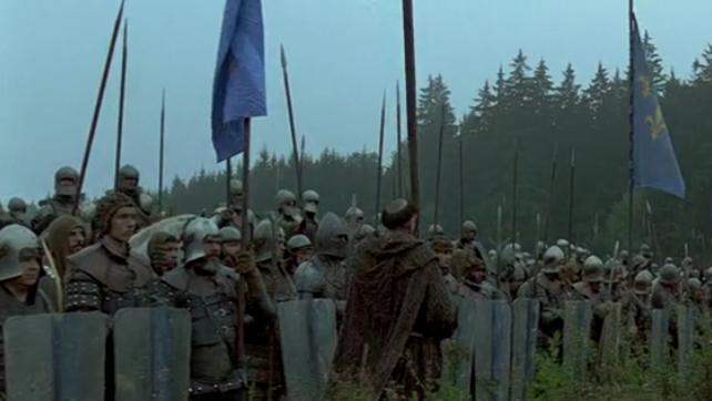 欧洲传奇：男人们被外敌打败，少女突然出现带领王师成功逆转败局