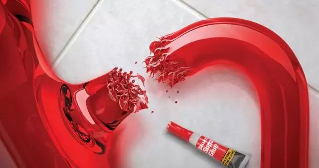 创意行李箱平面广告年轻人的,云南白药奶茶牙膏创意平面广告