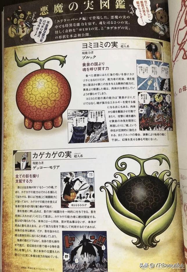 2023恶魔果实图鉴大全,最全恶魔果实图鉴