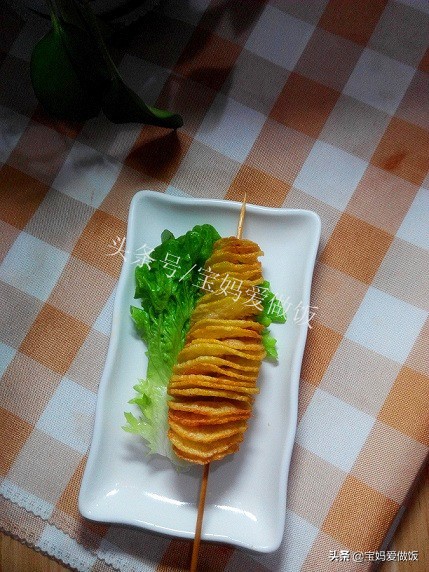 做薯塔用什么样的土豆适合,自制烤土豆薯塔片