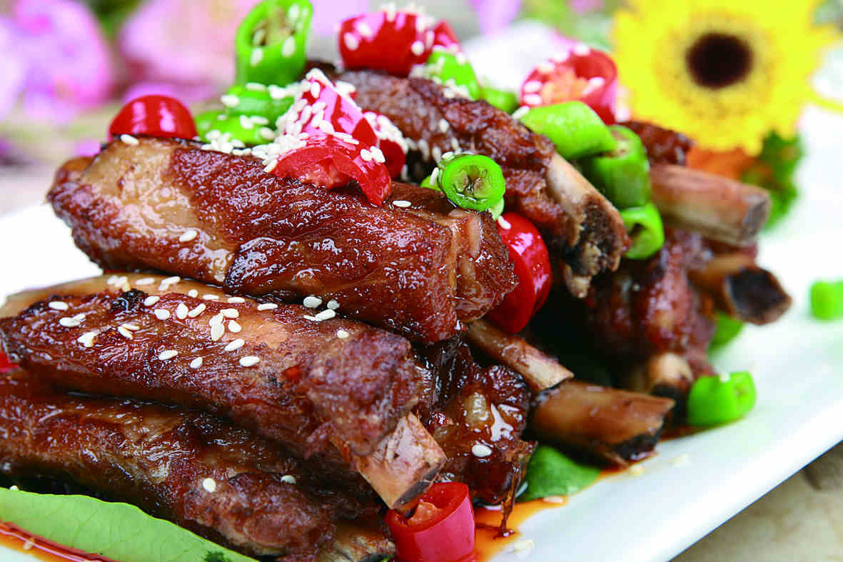 金脆骨的配料,金排擀匠焖面秘制酱