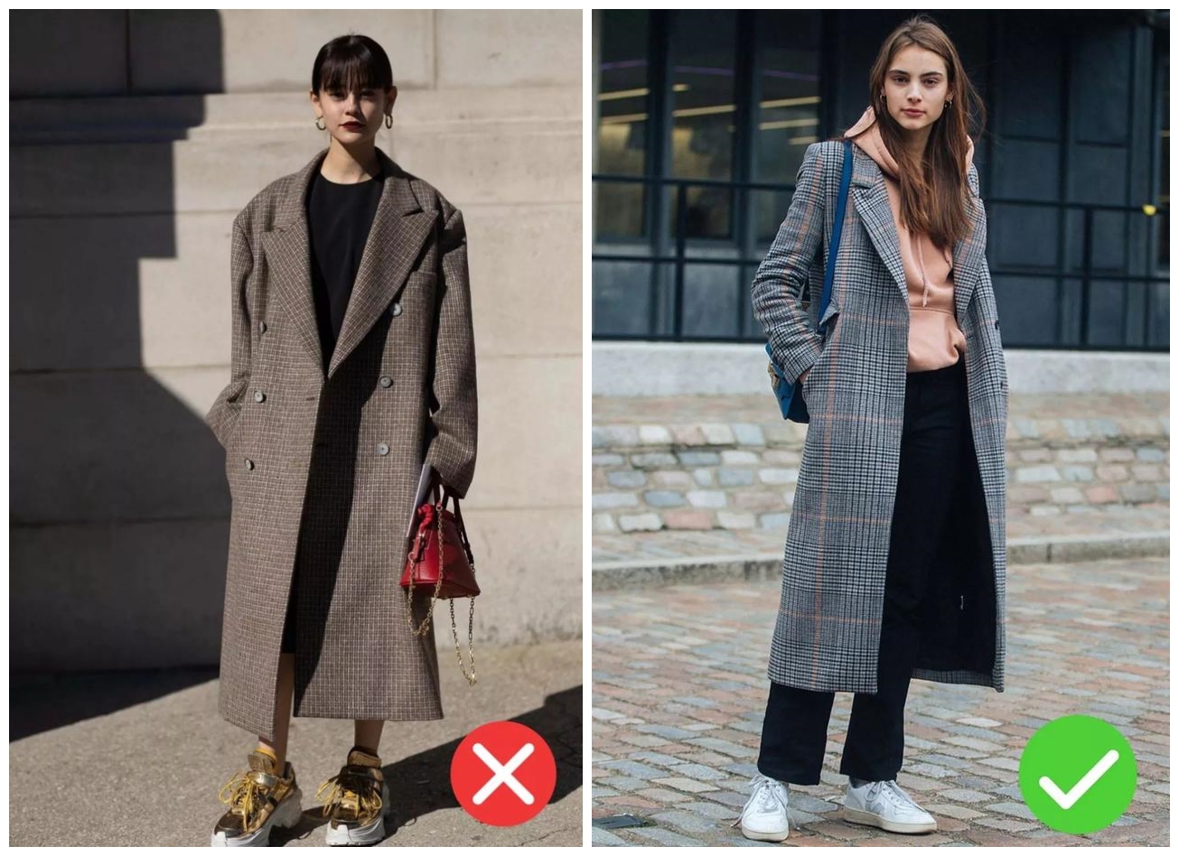 小个子怎么把大衣穿的好看,小个子穿衣没气场怎么办