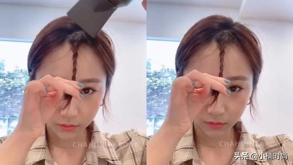 头发卷怎么变直小妙招不用药水,改变头发分线方向