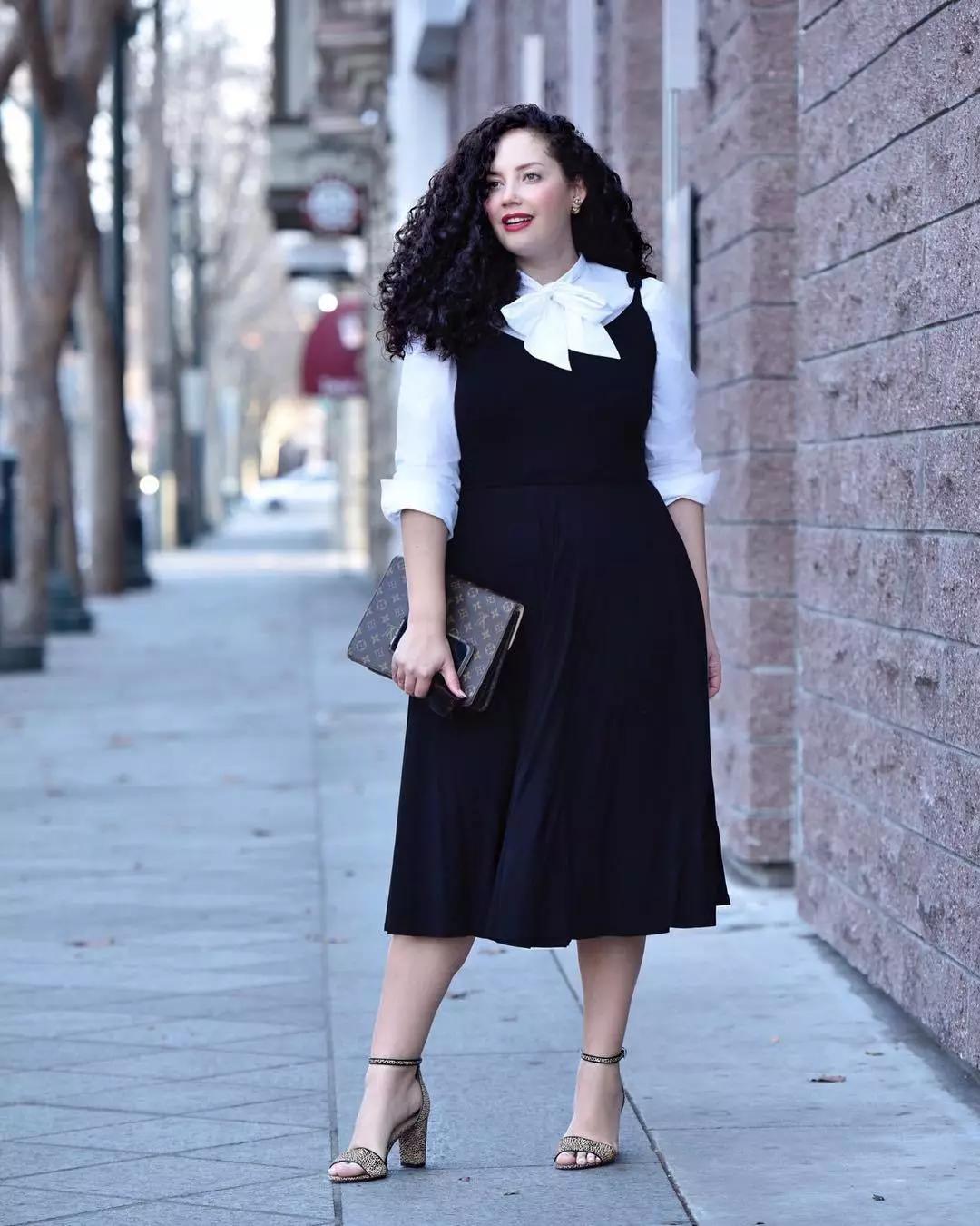 没有腰的身材怎么穿搭,四肢胖腰细怎么穿搭