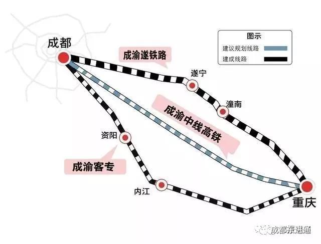 成渝中线高铁成都段最新消息如何,成渝中线高铁怎么接入天府站