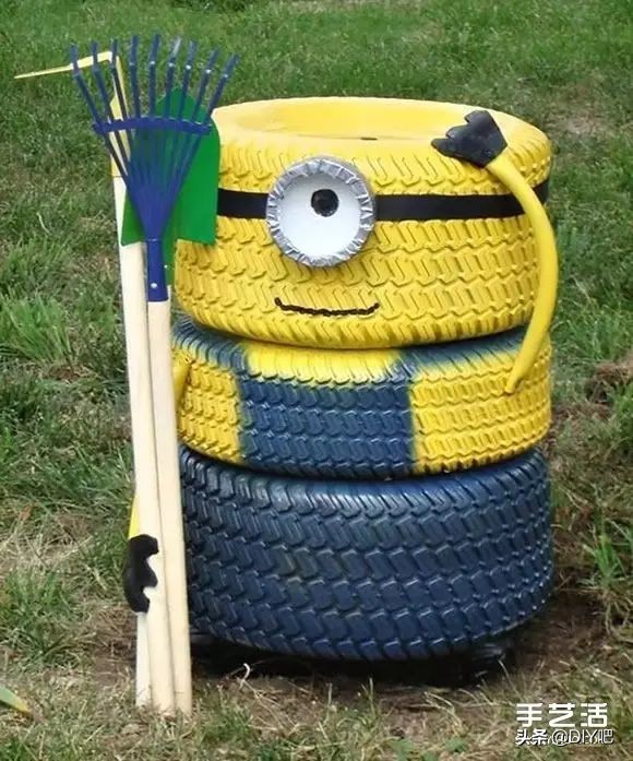 废旧轮胎怎么做废物利用,废旧轮胎废物利用小制作
