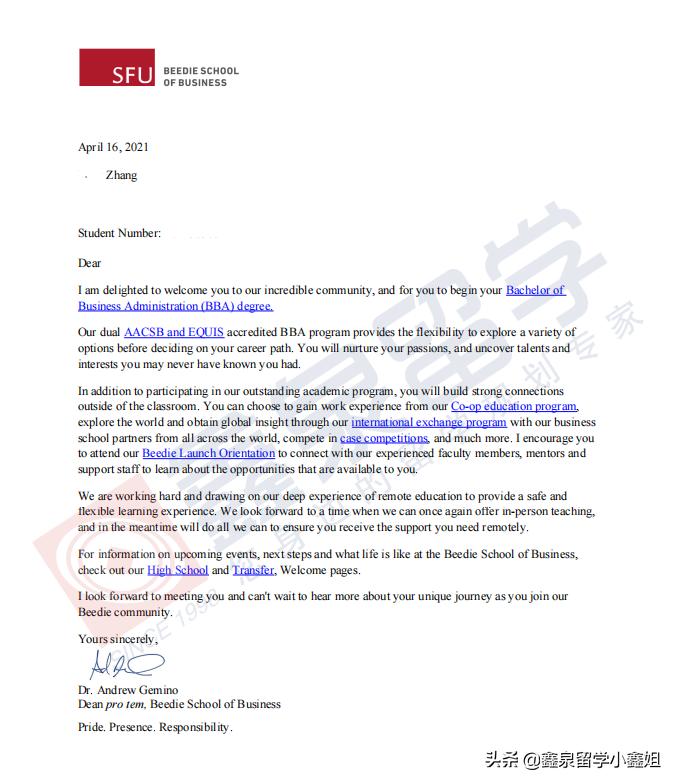 鑫泉留学最新进展,鑫泉留学世界名校