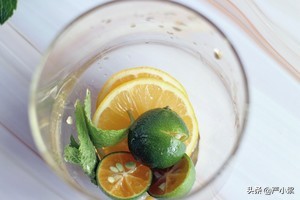 三伏天太热了教你自制解暑清凉茶,薄荷解暑茶