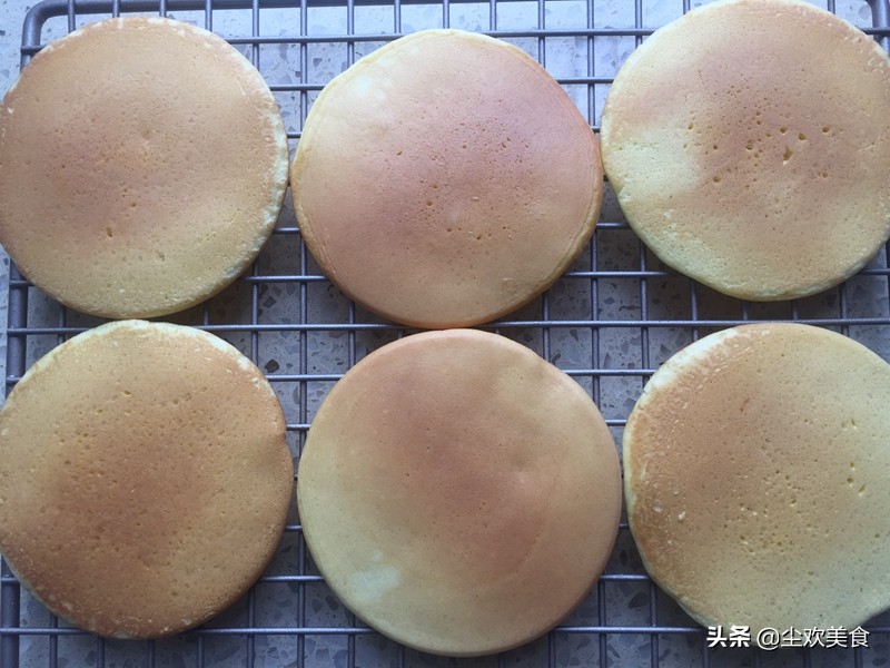 铜锣烧做法蛋清不用打发,打发的蛋清做铜锣烧