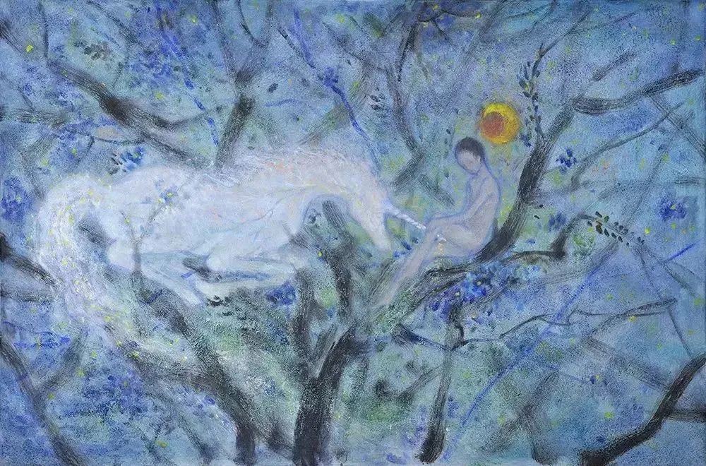 大鱼海棠唯美漫画插画设计,马克笔插画大鱼海棠