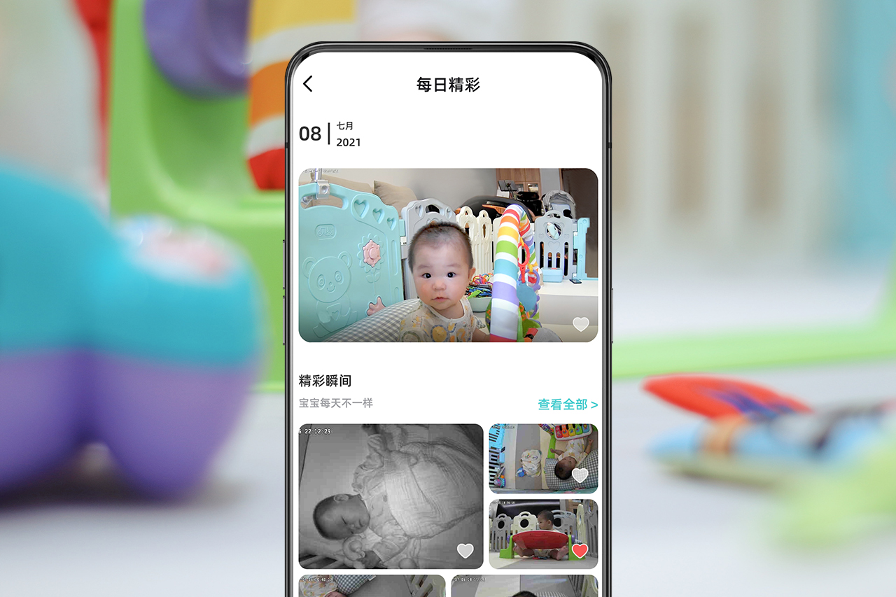 海马爸比宝宝监护器二代高配版,海马爸比二代ai智能婴儿看护器
