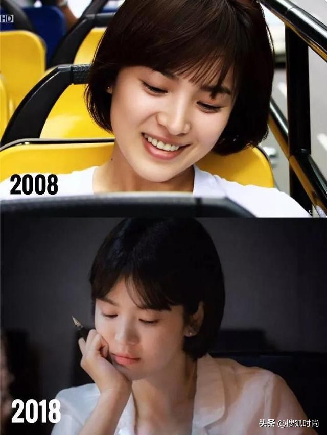 宋慧乔宋仲基最新照,宋慧乔离婚后化烟熏妆气场强大