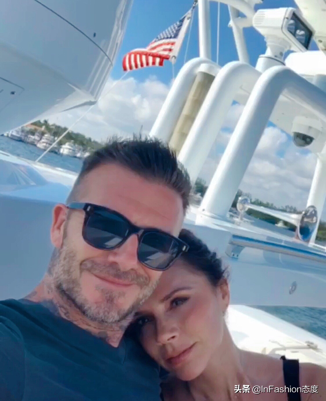 贝克汉姆第一次谈小七,贝克汉姆回应吻小七