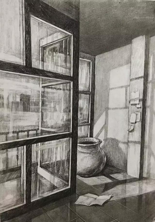 清华美院素描高分试卷及点评,中国美院高分卷2019素描