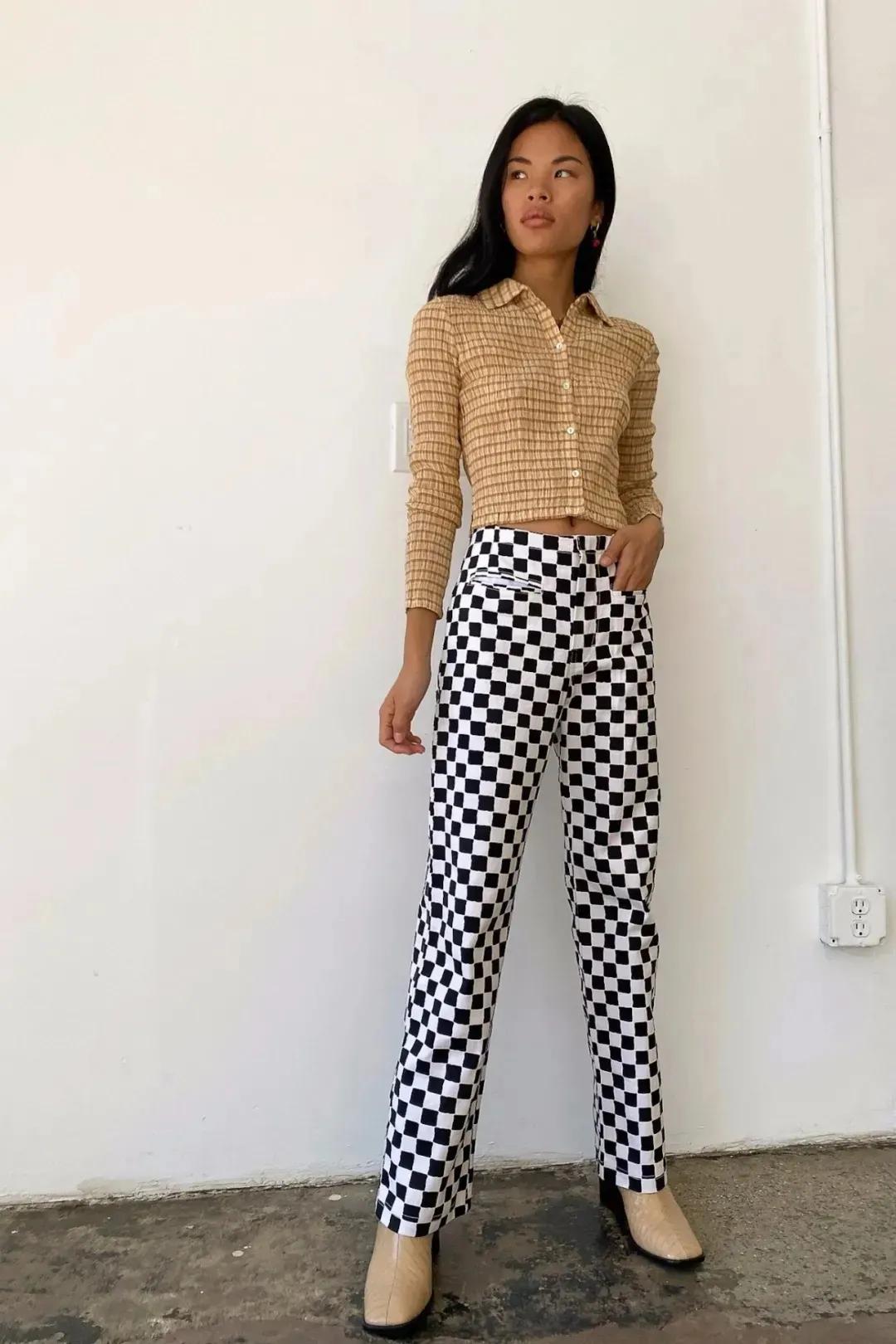 今年为啥流行棋盘格,棋盘格现在还流行吗