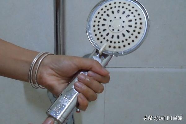 淋浴喷头堵塞解决方法拆开,小淋浴喷头堵了怎么修