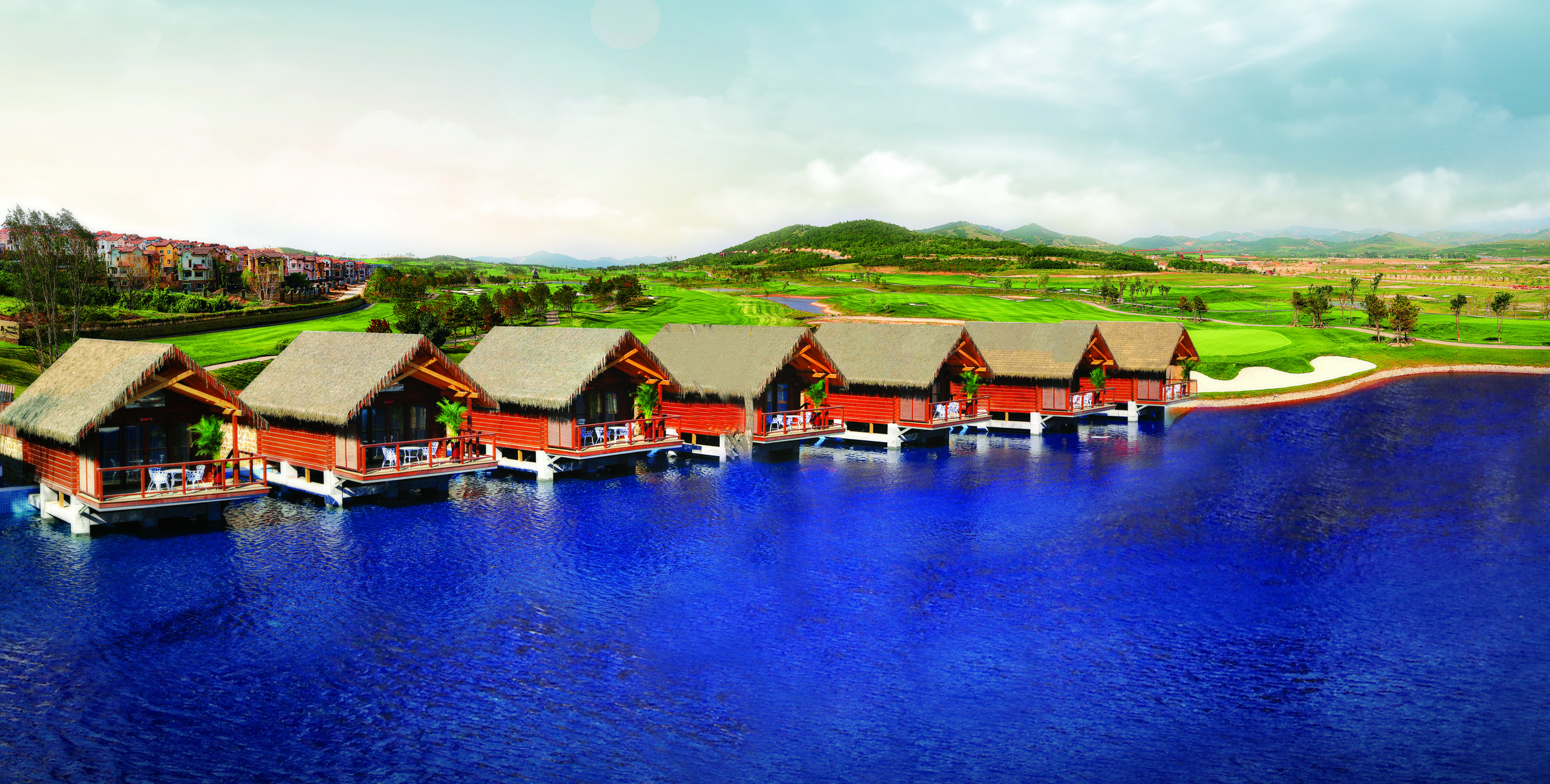 营口冰雪温泉,营口温泉小镇温泉度假村