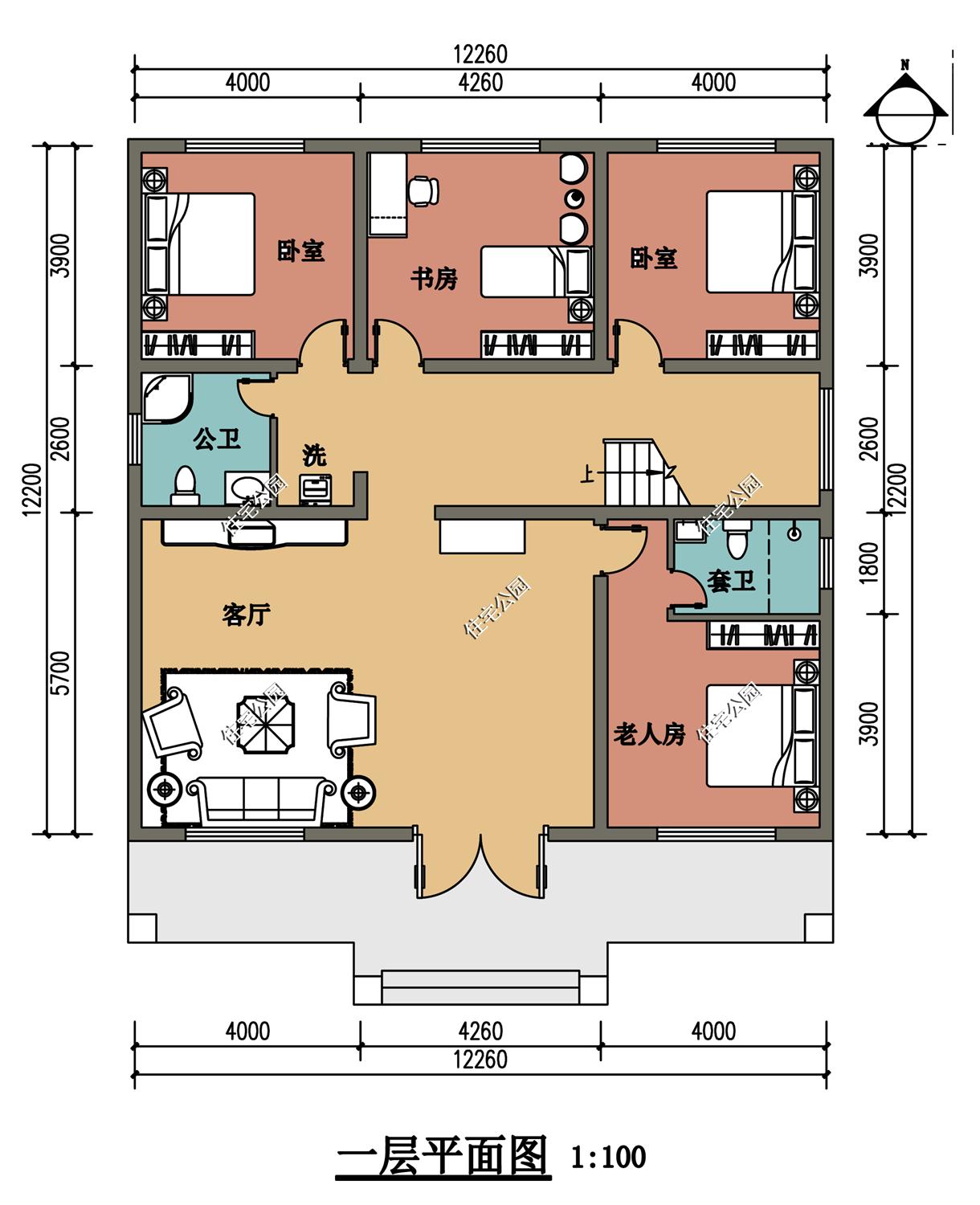 农村自建二层别墅图纸求推荐,1000套农村自建房图纸分享
