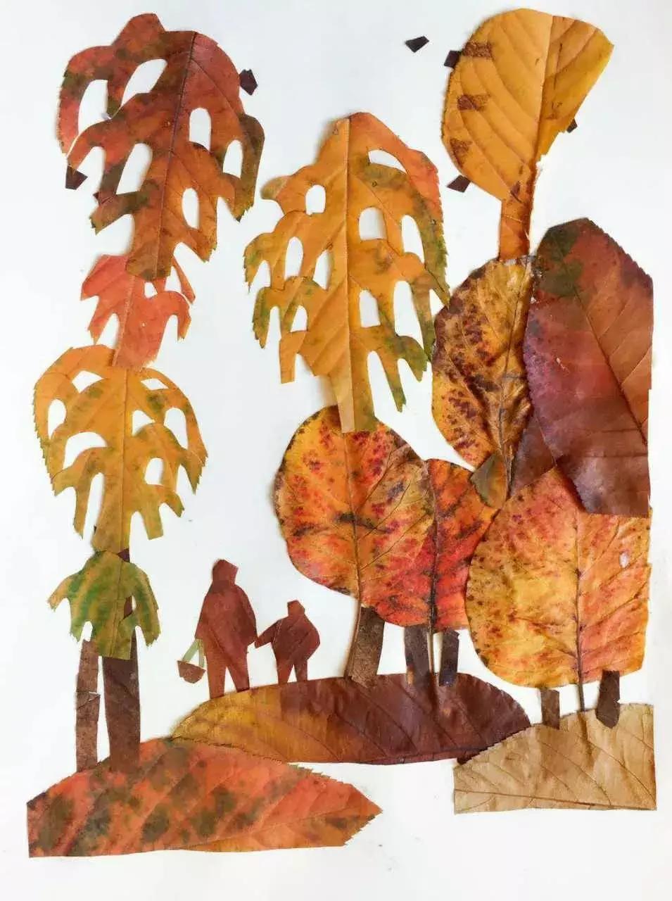 “西北奇葩”阳朵姥姥用报纸、碎布、树叶作画,惊艳!