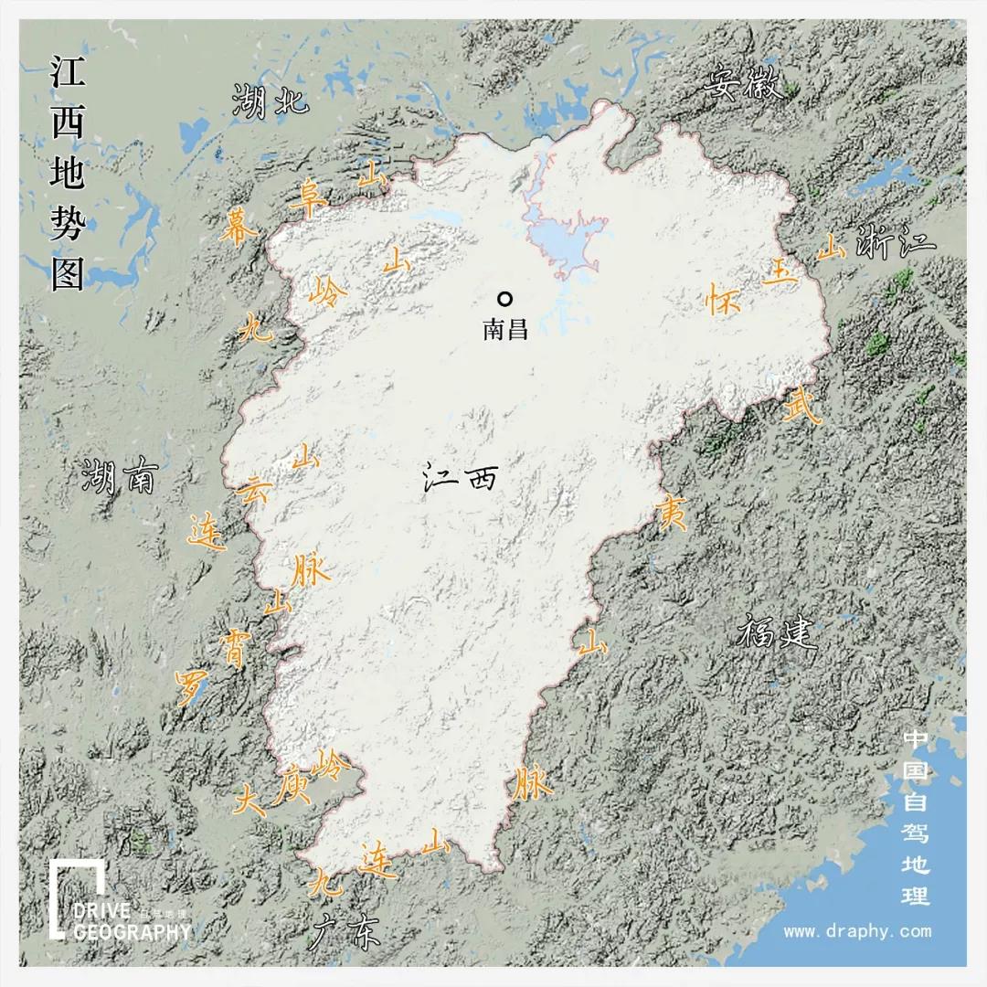 国内100条精华自驾路线地图攻略,江西旅游一条线攻略