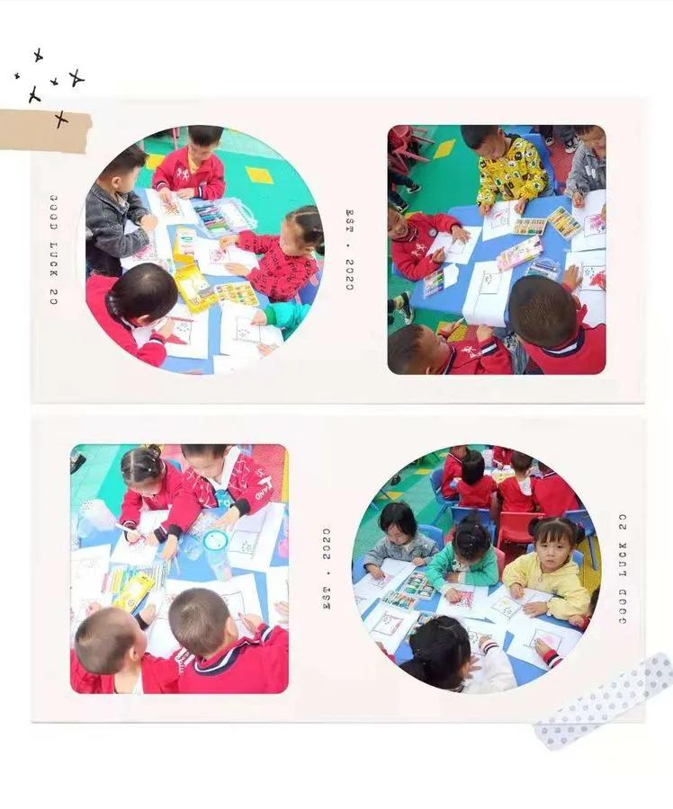 岳阳县鹿角中心幼儿园,幼儿园百年华诞童心向党环创