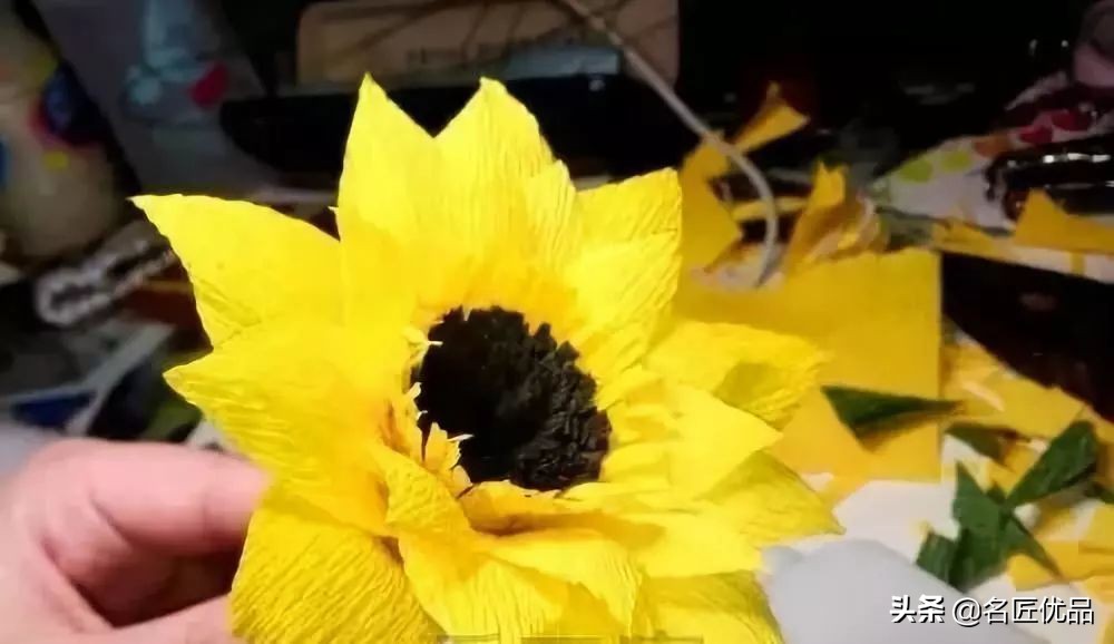 幼儿园向日葵绘本手工制作简单的,向日葵手工diy图片大全大图