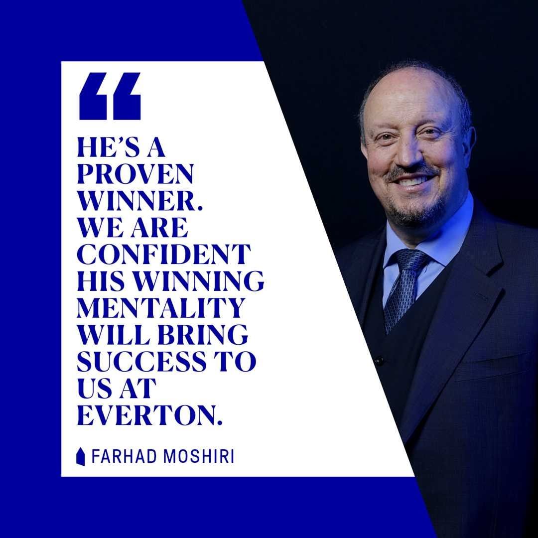 埃弗顿主席揭秘：为什么会任命拉法·贝尼特斯？