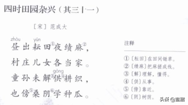 统编教材1-6年级古诗中最容易读错的40个字音，你能得100分吗？