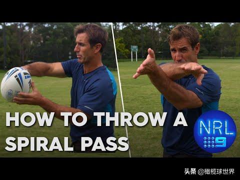 英式橄榄球怎么传转球,英式橄榄球7人制传球教学