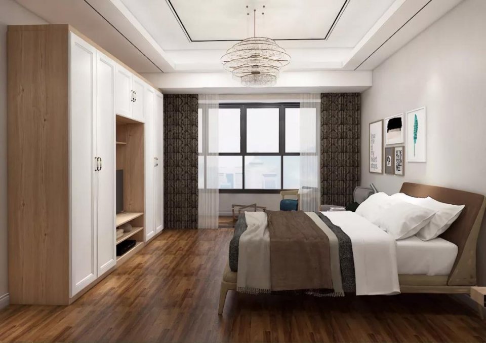 卧室装多大尺寸的灯合适,家装卧室衣柜尺寸