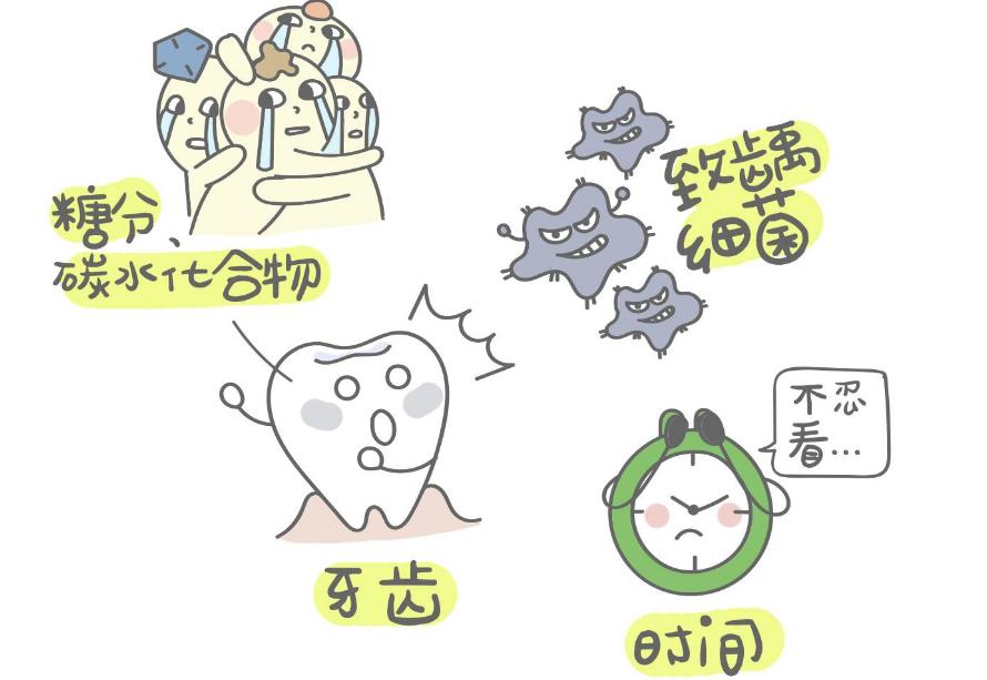 蛀牙是怎么形成的真的有虫吗,蛀牙真的是因为虫子吗