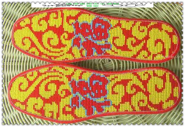 绣花鞋垫欣赏,绣花鞋垫大全完整版