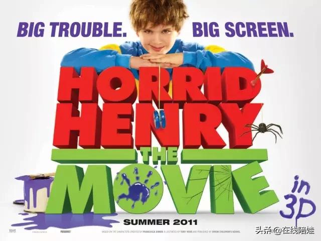 风靡欧美20年，HorridHenry淘气亨利·外国经典小说PDF+音视频