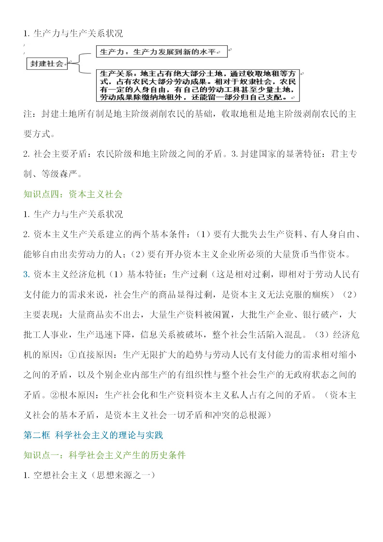 高中政治必修一社会主义思维导图,高中政治必修一的知识框架大全