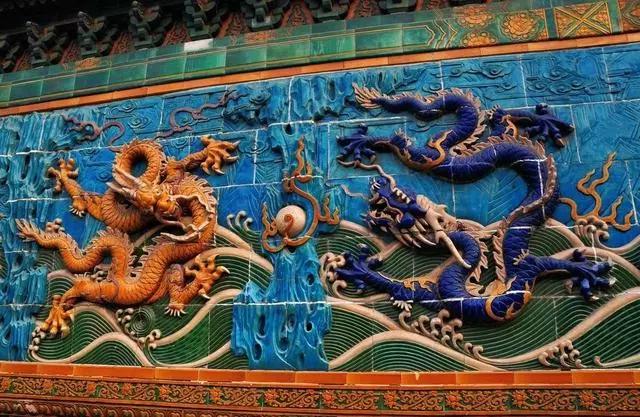 故宫九龙壁9条龙图片高清大图,故宫九条龙的故事