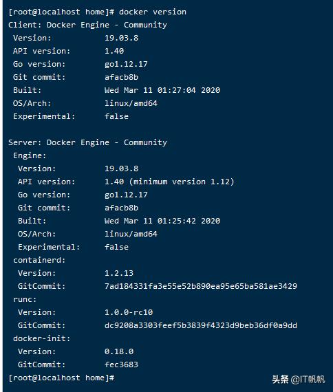 阿里云linux安装docker,centos7和8的docker镜像