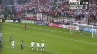 98世界杯英格兰对阿根廷任意球,1986年世界杯阿根廷大战英格兰