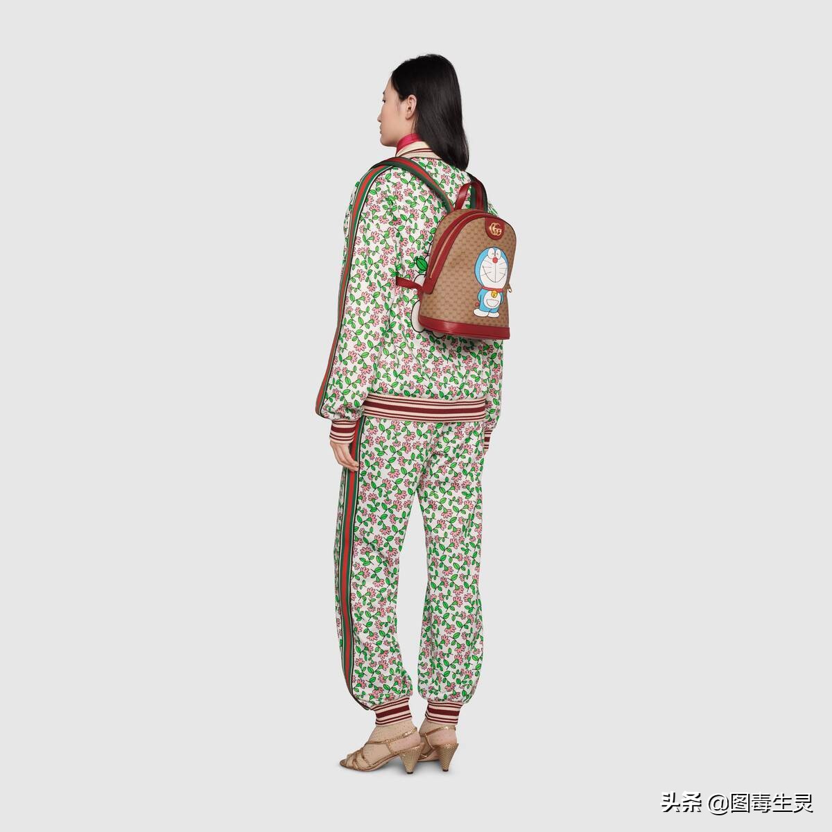 蓝胖子哆啦a梦的图片,哆啦a梦古驰联名蓝胖子