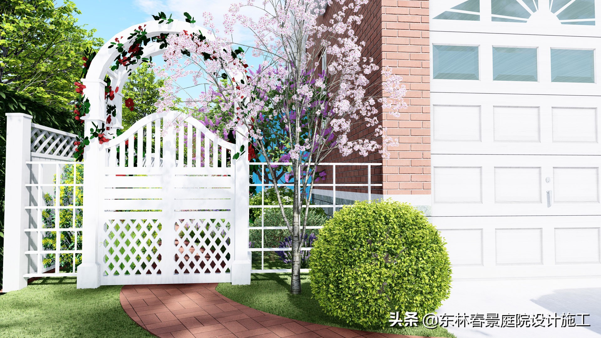 别墅庭院设计案例,各种别墅设计大全