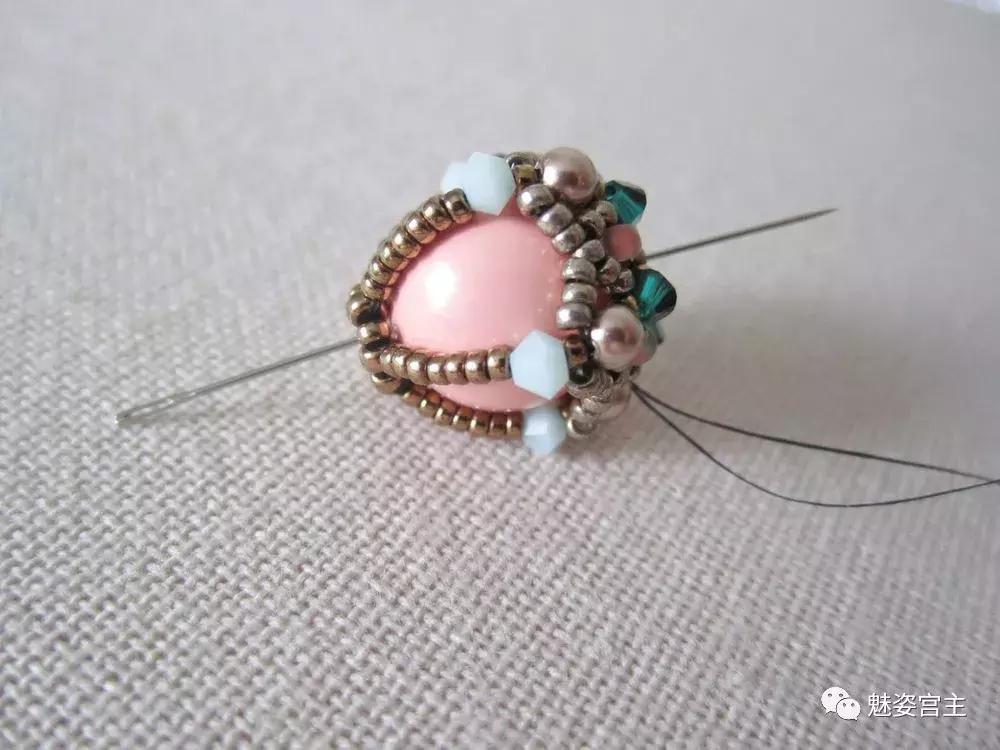 嘉德罗斯耳环怎么做教程,送你一副耳环