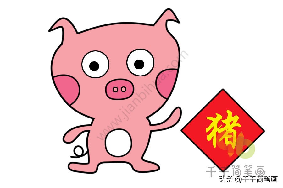 十二生肖简笔画老鼠,屎壳郎滚粪球简笔画