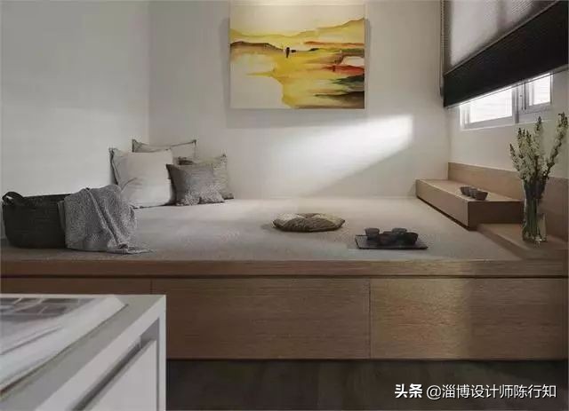榻榻米设计让你的卧室1变5,40平米卧室榻榻米装修效果图
