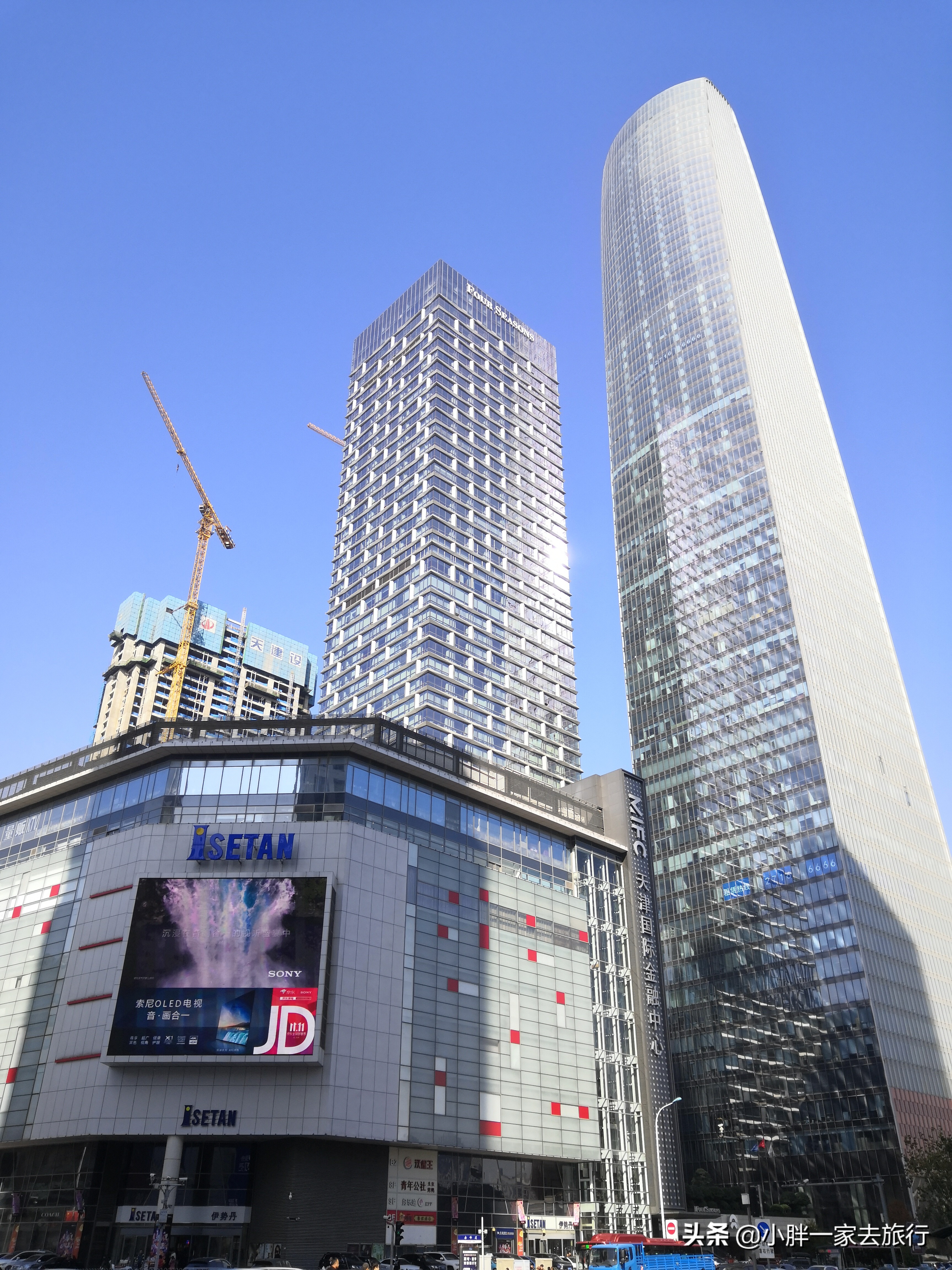 逛逛我的家乡天津滨江道,天津旅游滨江道