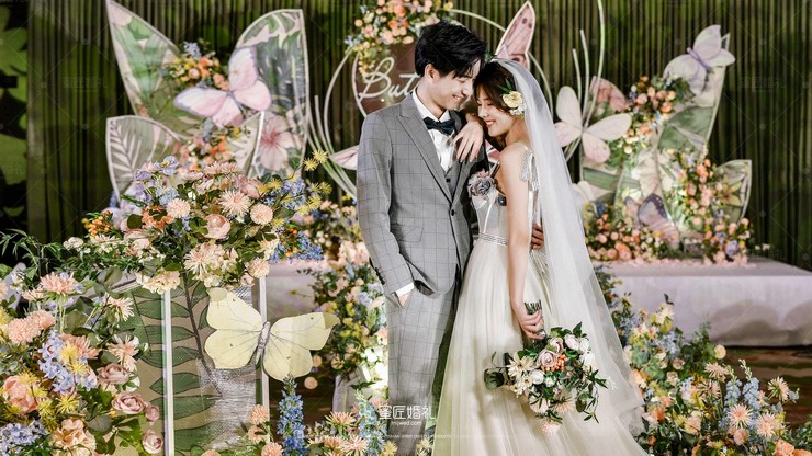 蜜匠婚礼一站式西式婚礼,真正的蜜匠婚礼案例