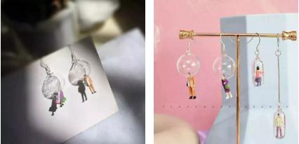 生日礼物送什么耳饰给女朋友,轻奢300-500价位的女生礼物耳环