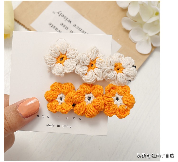 森系手工饰品编织,纯手工编织复古小饰品