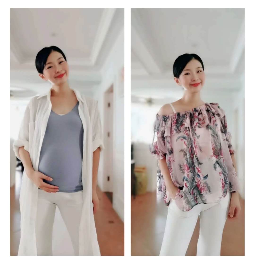 孕早期的孕妈妈穿什么图文,孕妈妈夏天都怎么穿的孕晚期