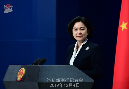 华春莹回应多国外交,外交部回应华为事件记者提问